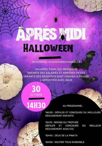 orpea chateau nodet halloween